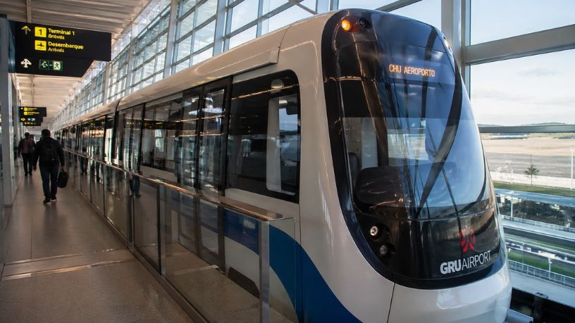 Trem Sustentável no Aeroporto de Guarulhos Marca Nova Era da Mobilidade Inteligente no Brasil